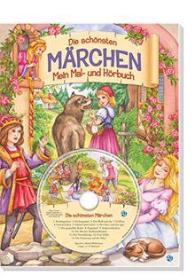 Märchenmalbuch mit CD