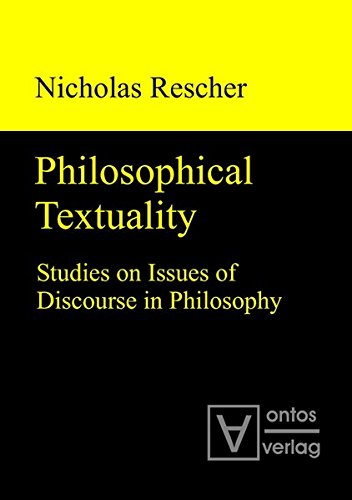 Philosophical Textuality: Studies on Issues of Discourse in Philosophy