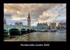 Wundervolles London 2022 Fotokalender DIN A3: Monatskalender mit Bild-Motiven aus Orten und Städten, Ländern und Kontinenten
