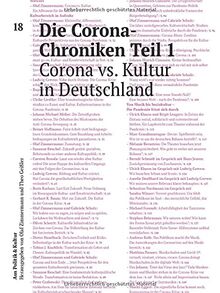 Die Corona-Chroniken Teil 1: Das erste Jahr Corona vs. Kultur in Deutschland (Aus Politik & Kultur: Zeitung des Deutschen Kulturrates)