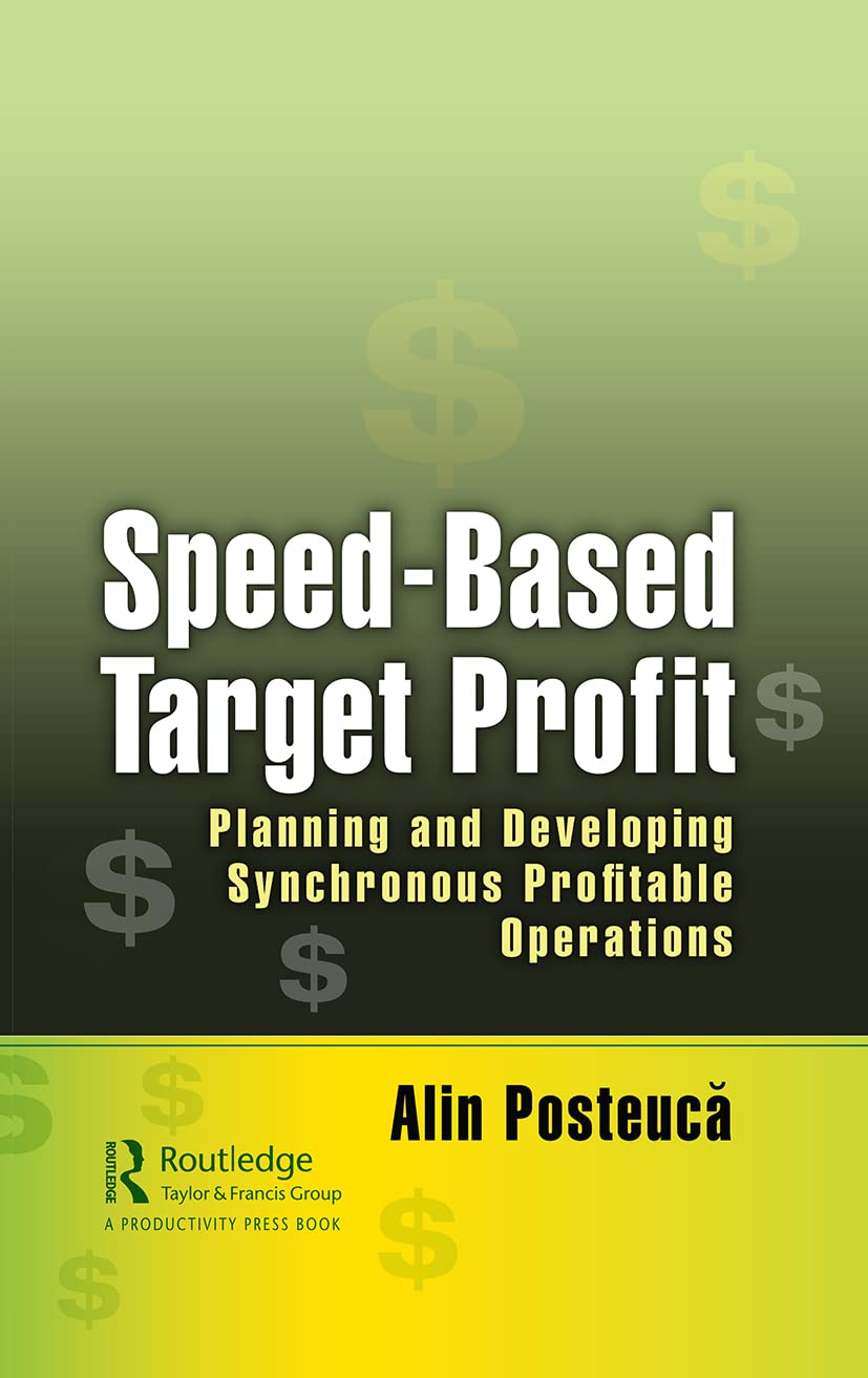 Speed-Based Target Profit: Planning and Developing Synchronous Profitable Operations