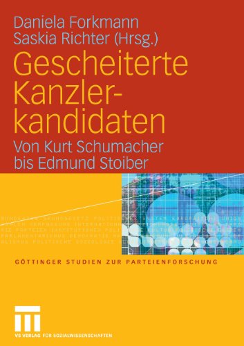 Gescheiterte Kanzlerkandidaten: Von Kurt Schumacher bis Edmund Stoiber (Göttinger Studien zur Parteienforschung)