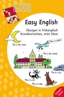 LÜK: Easy EnglishDoppelband: Übungen in Frühenglisch, Grundwortschatz, erste Sätze: Übungen für den Unterricht in Frühenglisch. Grundwortschatz, erste Sätze