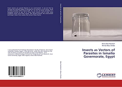Insects as Vectors of Parasites in Ismailia Governorate, Egypt
