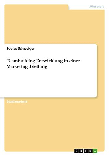 Teambuilding-Entwicklung in einer Marketingabteilung
