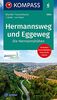 Hermannsweg und Eggeweg, Die Hermannshöhen: Wander-Tourenkarte. GPS-genau. 1:50000 (KOMPASS-Wander-Tourenkarten, Band 2504)