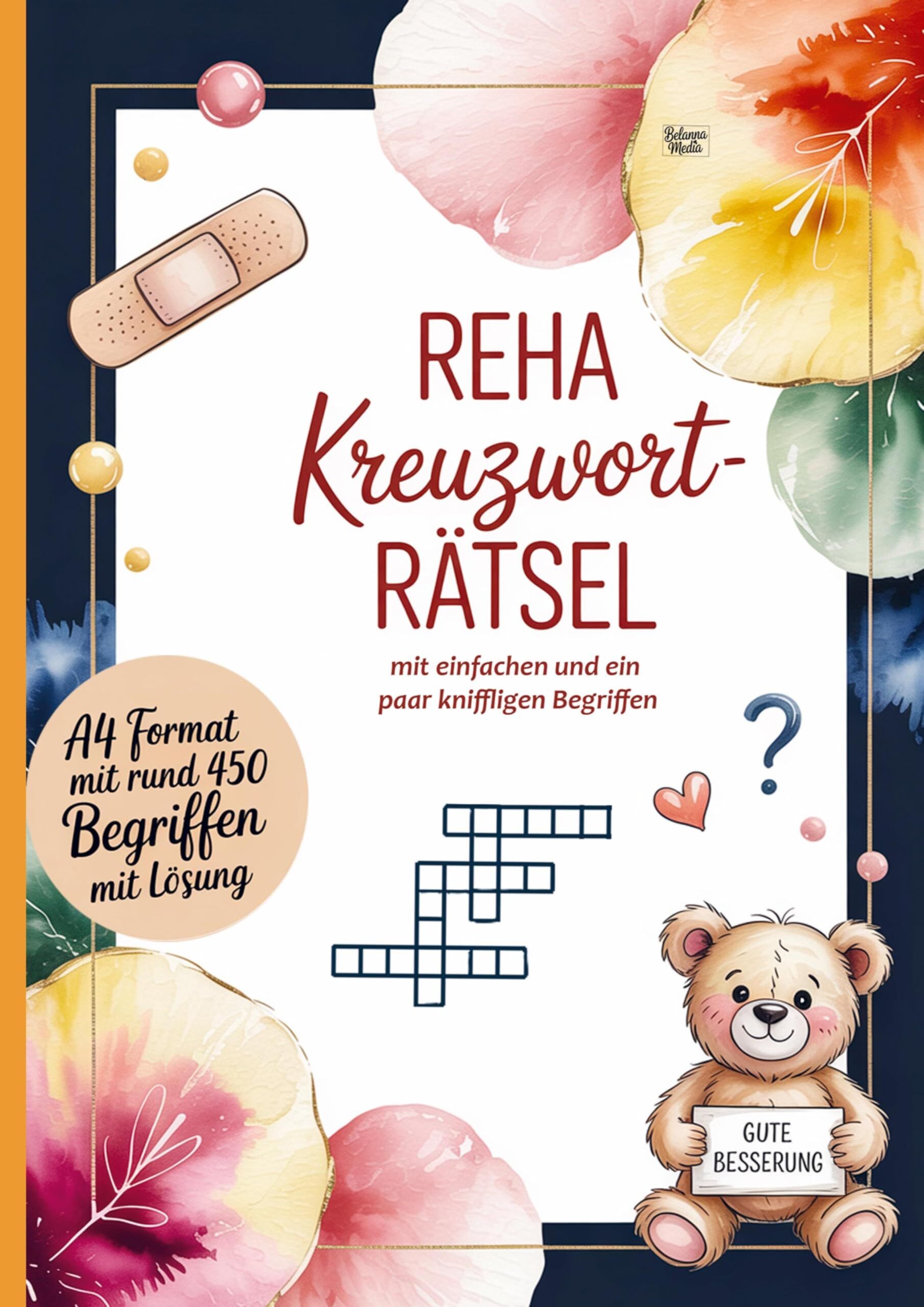REHA Kreuzworträtsel mit einfachen und ein paar kniffligen Begriffen