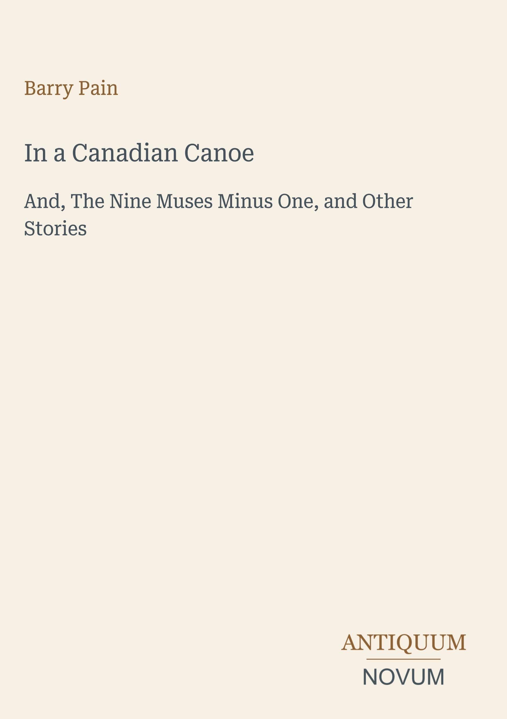 In a Canadian Canoe