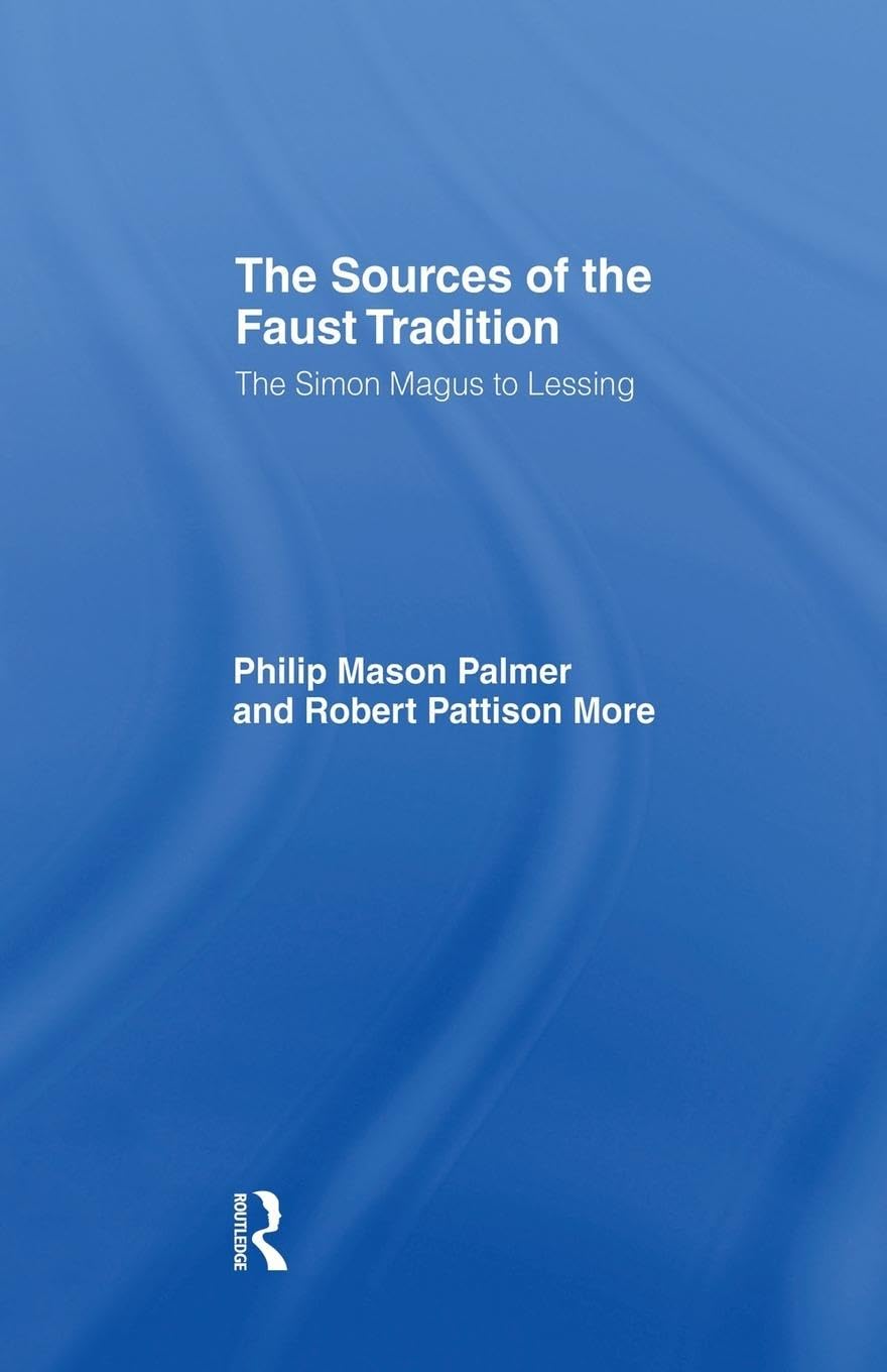 Sources of the Faust Trad Cb: The Simon Magus to Lessing