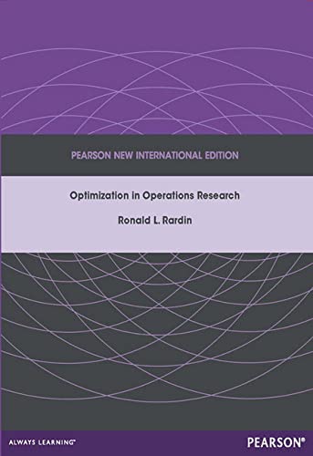 Rardin, Ronald L. Optimization In Operations Research, Pearson New International Edition