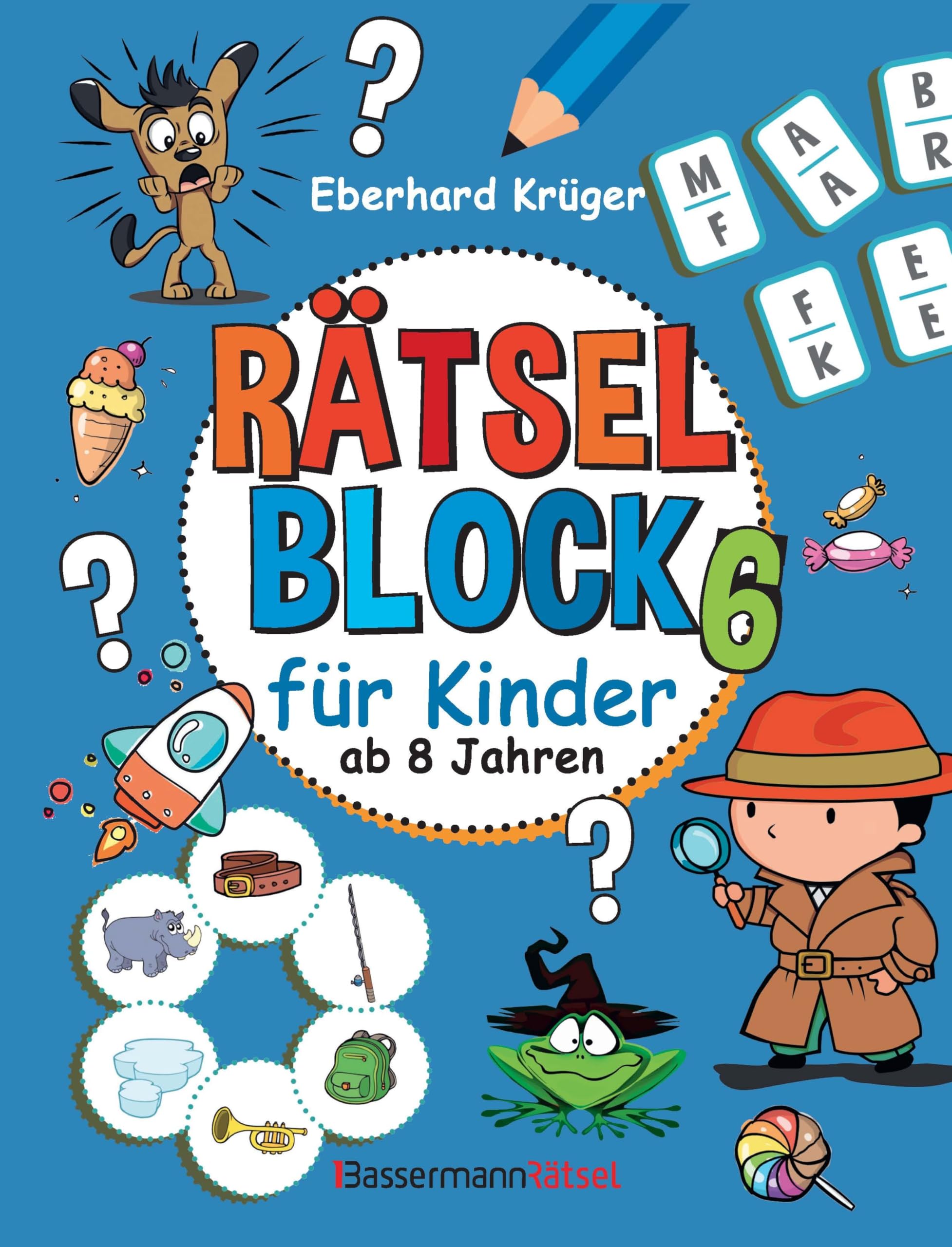 Rätselblock 6 für Kinder ab 8 Jahren (5 Exemplare à 3,99)