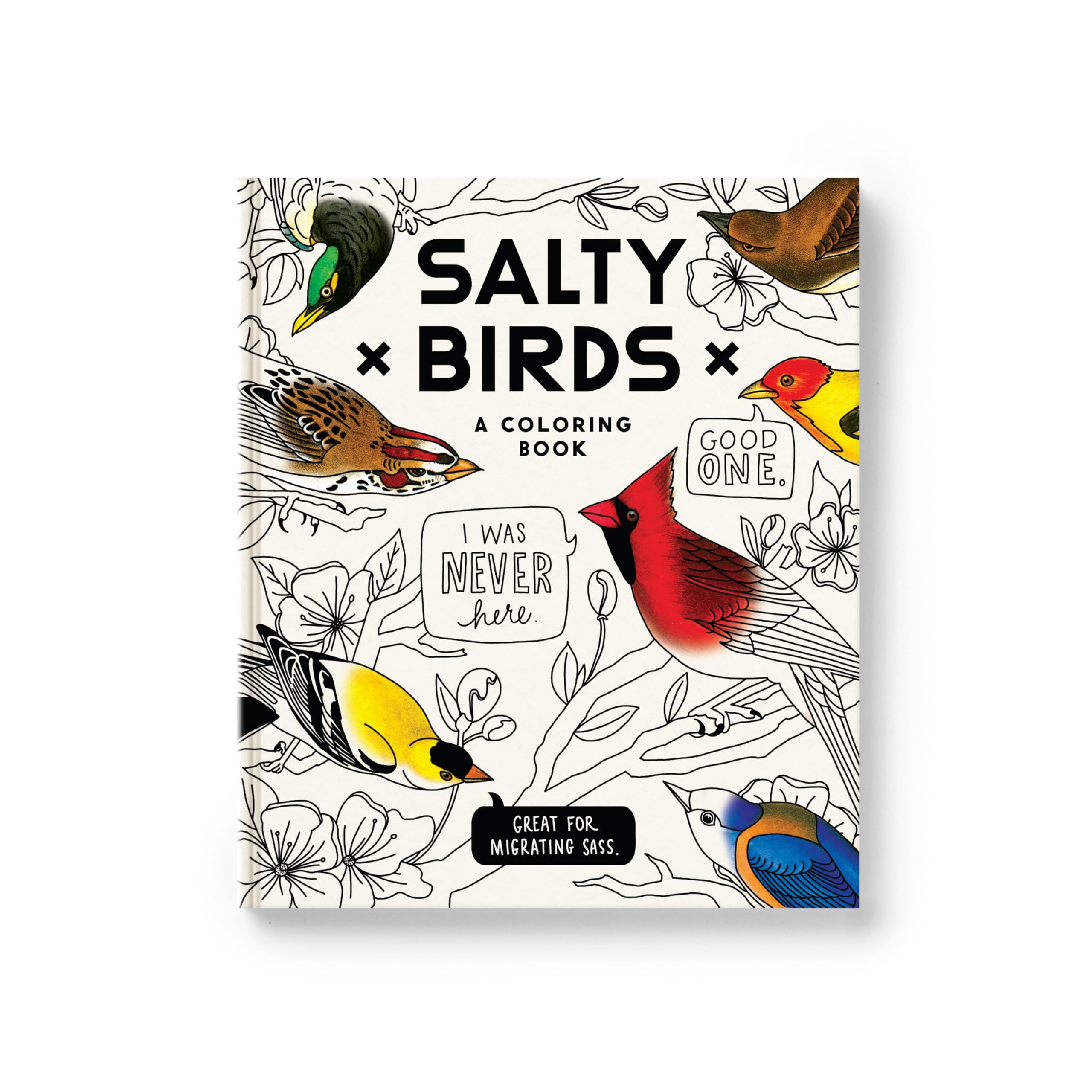 Brass Brass Monkey Salty Birds Coloring Book