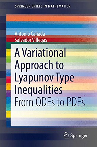 A Variational Approach to Lyapunov Type Inequalities: From ODEs to PDEs (SpringerBriefs in Mathematics)
