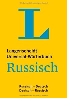 Langenscheidt Universal-Wörterbuch Russisch: Russisch-Deutsch/Deutsch-Russisch (Langenscheidt Universal-Wörterbücher)