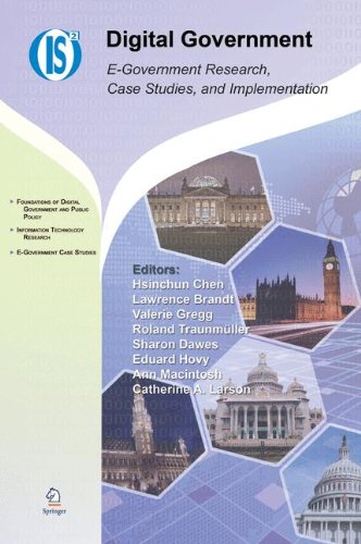 Digital Government: E-Government Research, Case Studies, and Implementation (Integrated Series in Information Systems)