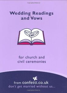 Wedding Readings and Vows (Confetti)