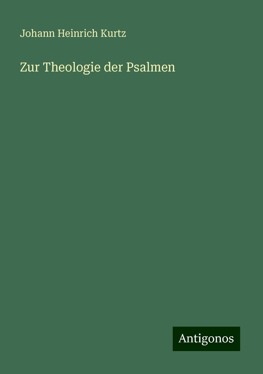 Zur Theologie der Psalmen