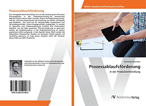 Prozessablaufsförderung: in der Produktentwicklung