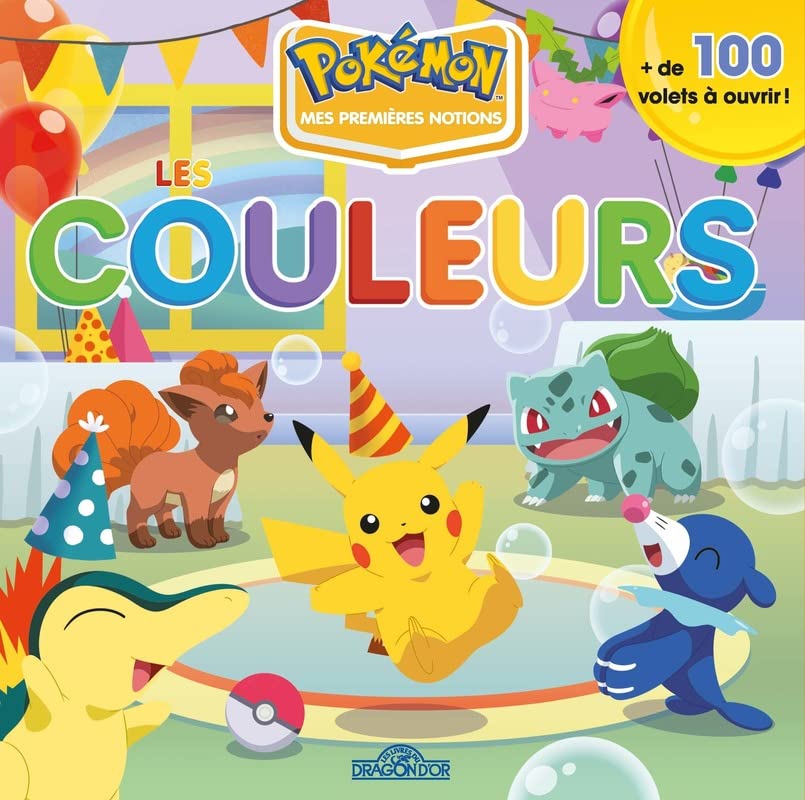 Pokémon : mes premières notions : les couleurs