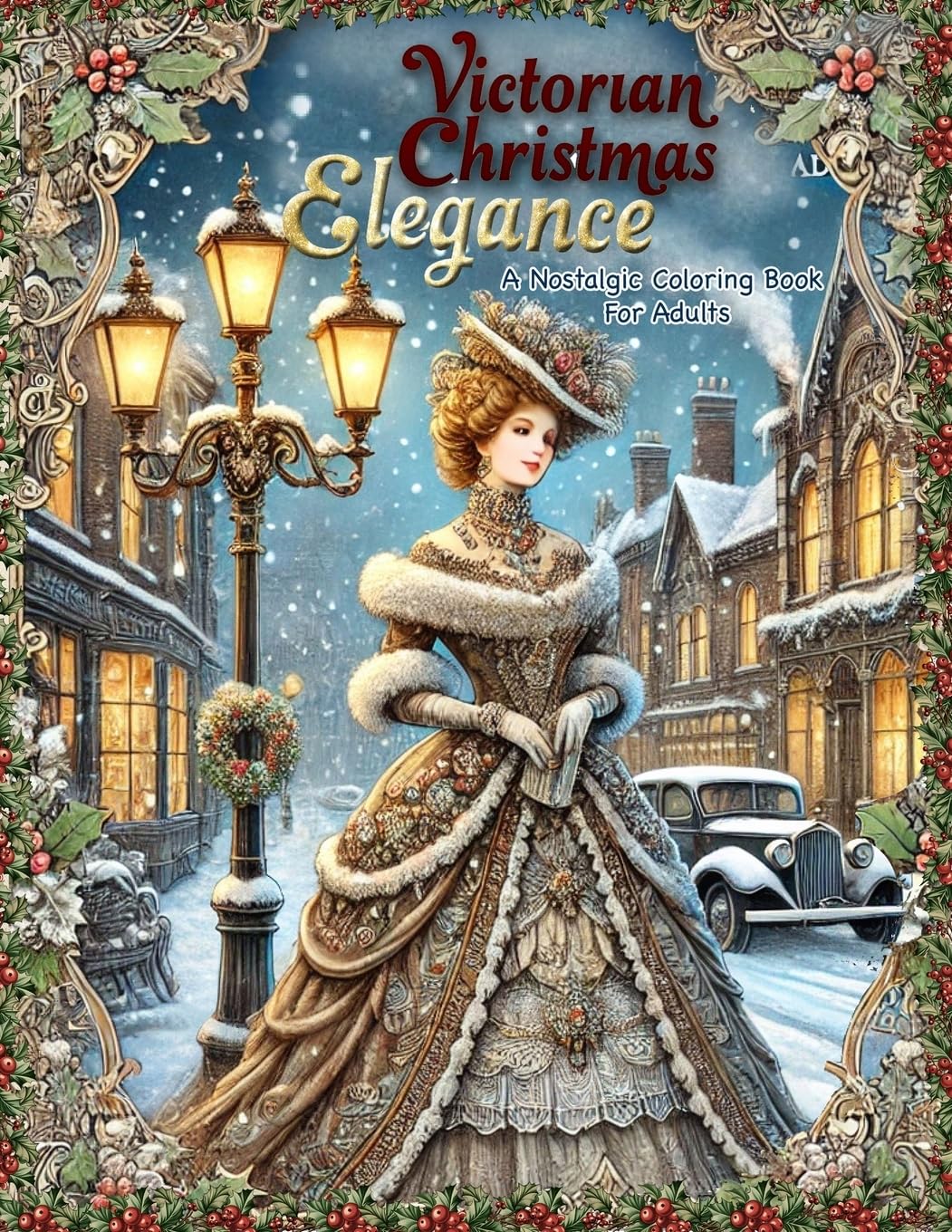 Beatrice Winter Victorian Christmas Elegance, A Nostalgic Coloring Book For Adults, Subtitle, Classic And Antique Holiday Scenes Featuring Victorian Ladies, Old