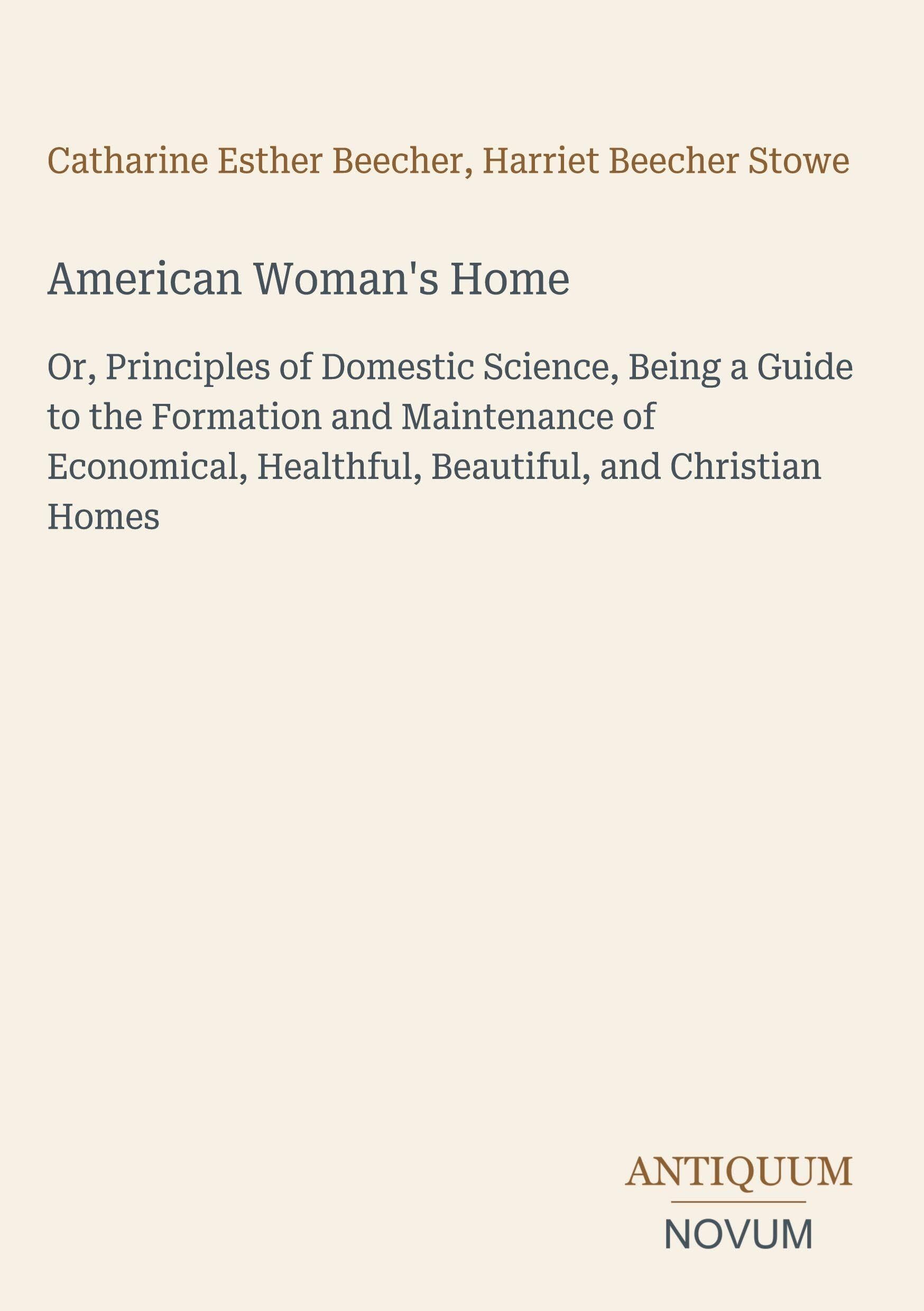 American Woman's Home
