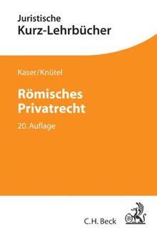 Römisches Privatrecht von Kaser, Max, Knütel, Rolf | Buch | Zustand akzeptabel