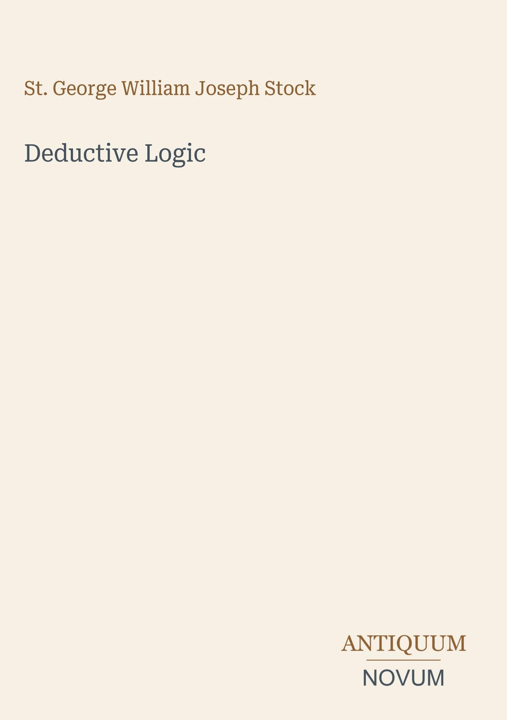 Deductive Logic