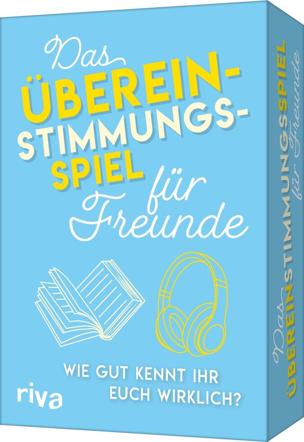 Das Übereinstimmungsspiel für Freunde: Über 60 spannende Fragen für Spieleabende, Festival und Party. Witziges Geschenk zu Geburtstag und Weihnachten