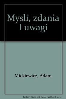 Mysli, zdania I uwagi