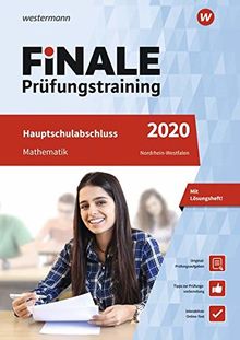 FiNALE Prüfungstraining Hauptschulabschluss Nordrhein-Westfalen: Mathematik 2020 Arbeitsbuch mit Lösungsheft