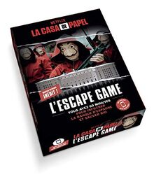 La casa de papel : l'escape game : vous avez 60 minutes pour infiltrer la Banque d'Espagne et sauver Rio