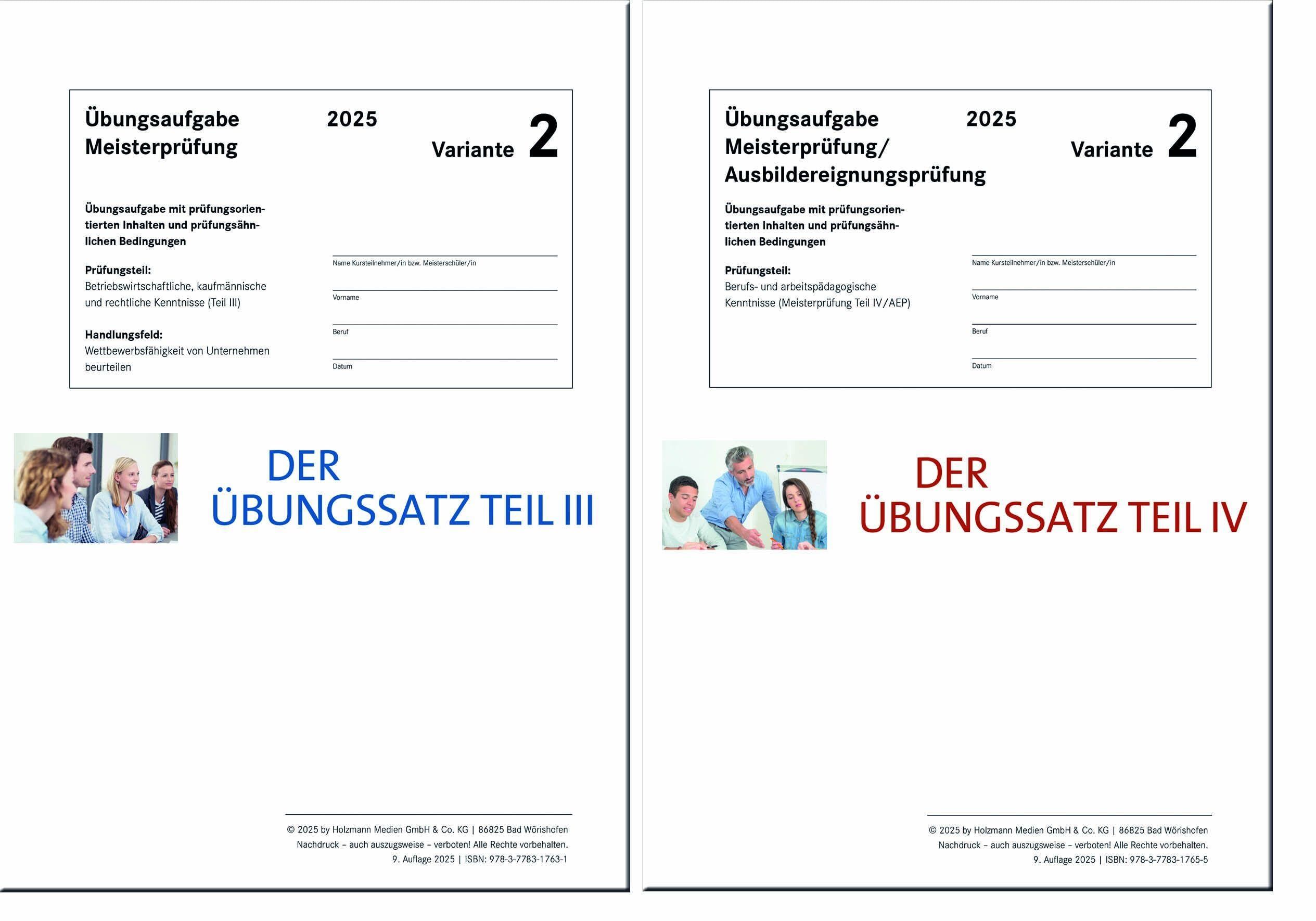 Semper, Lothar: Das Übungspaket Teile III + IV - Variante 2