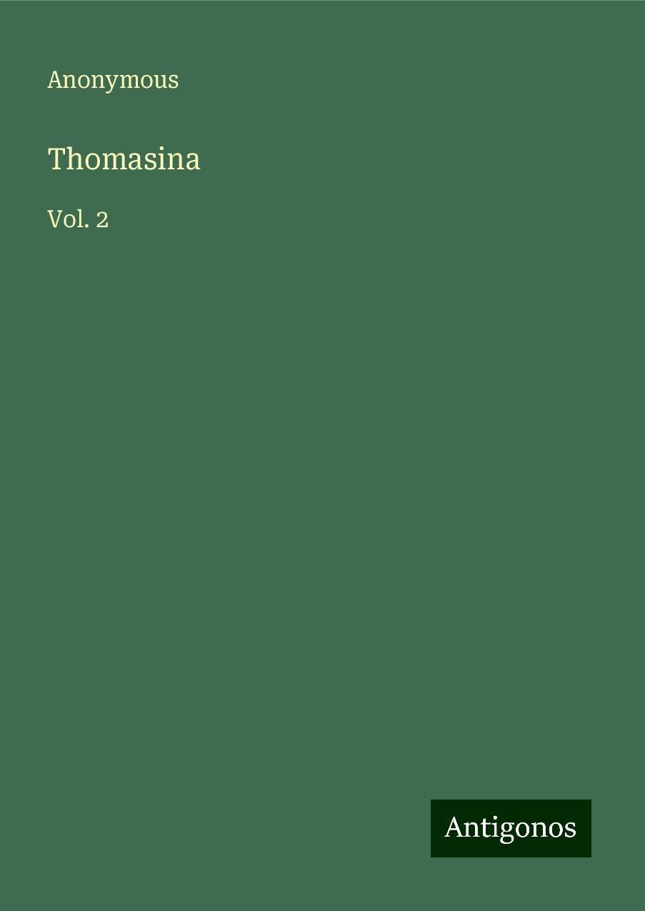 Thomasina: Vol. 2