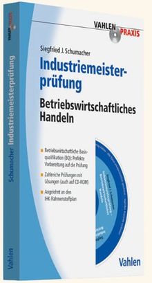 Industriemeisterprüfung: Betriebswirtschaftliches Handeln