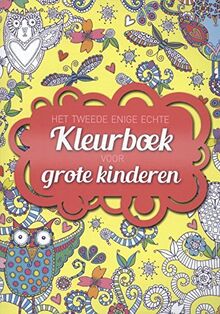 Het tweede enige echte kleurboek voor grote kinderen