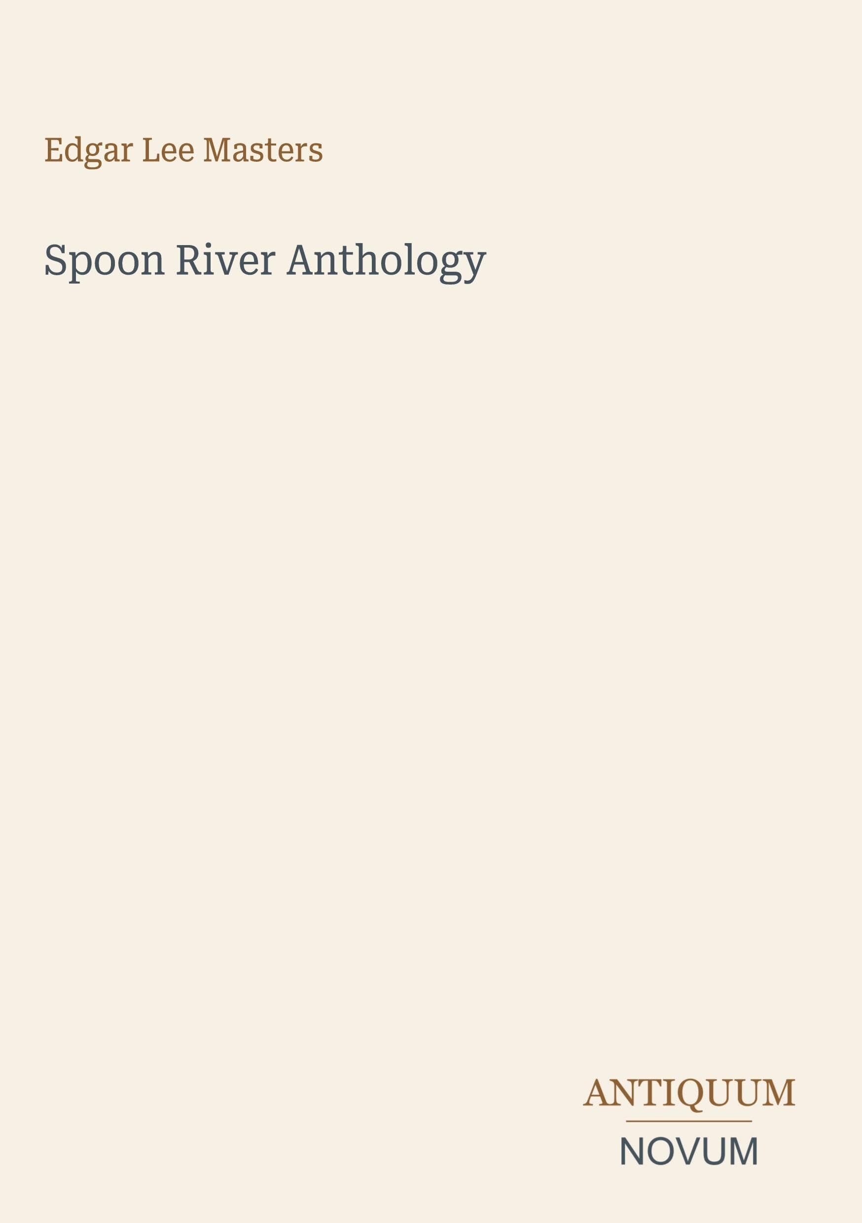 Spoon River Anthology