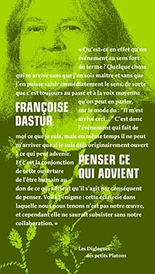 Penser ce qui advient : dialogue avec Philippe Cabestan