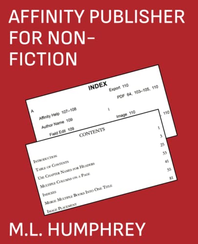 Affinity Publisher for Non-Fiction (Affinity Publisher for Self-Publishing, Band 4)