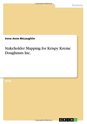 Stakeholder Mapping for Krispy Kreme Doughnuts Inc