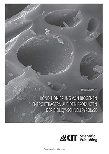 Konditionierung von biogenen Energietraegern aus den Produkten der bioliq®-Schnellpyrolyse: Dissertationsschrift