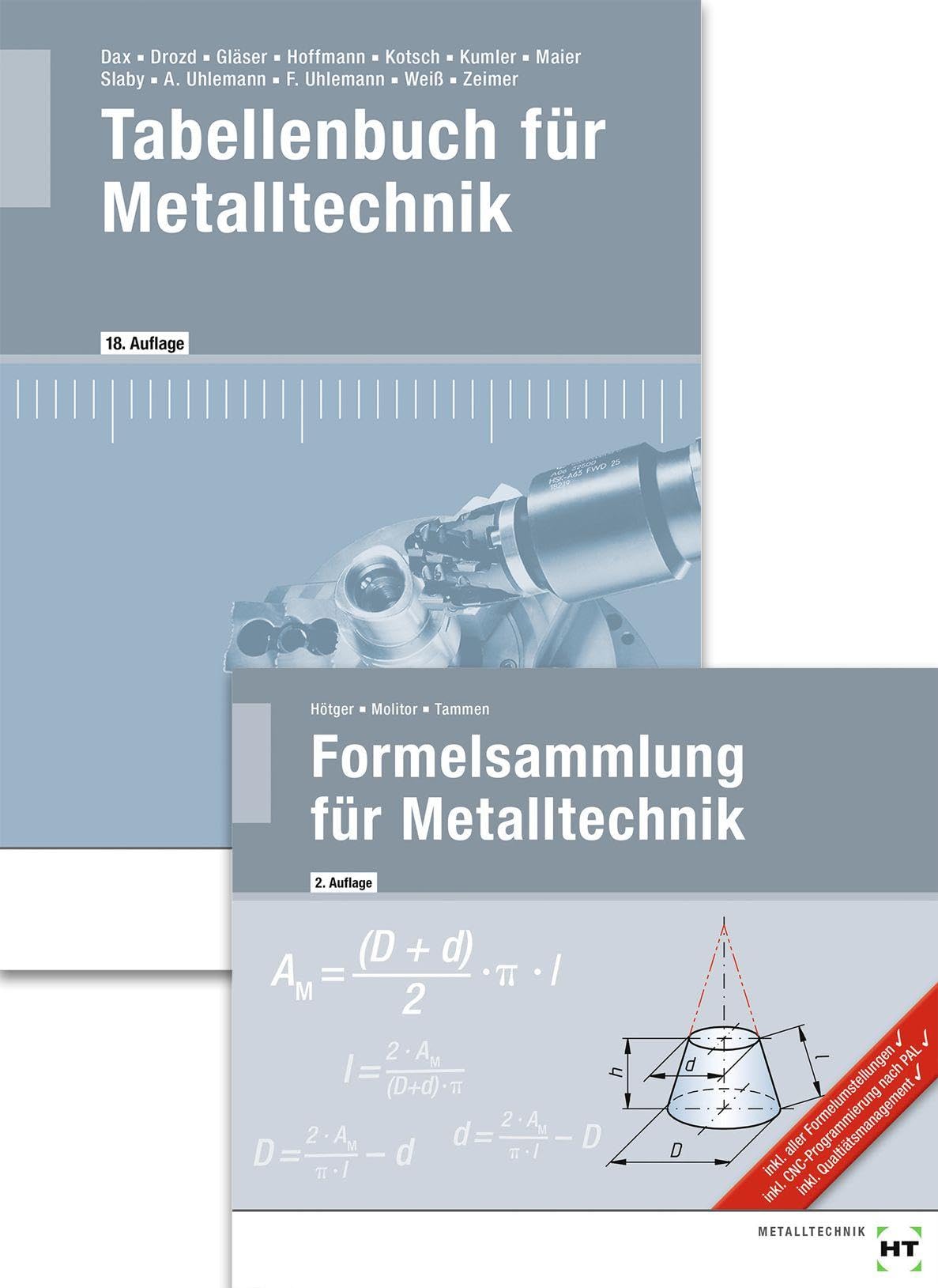Zeimer Klaus Paket Tabellenbuch für Metalltechnik und Formelsammlung für Metalltechnik