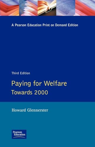 Paying For Welfare: Towards 2000