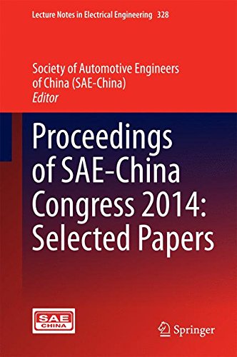 Proceedings of SAE-China Congress 2014: Selected Papers (Lecture Notes in Electrical Engineering)