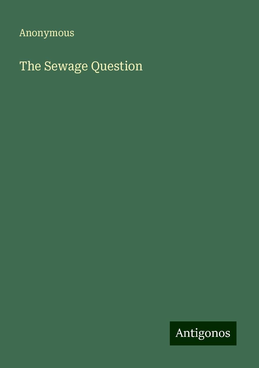 The Sewage Question