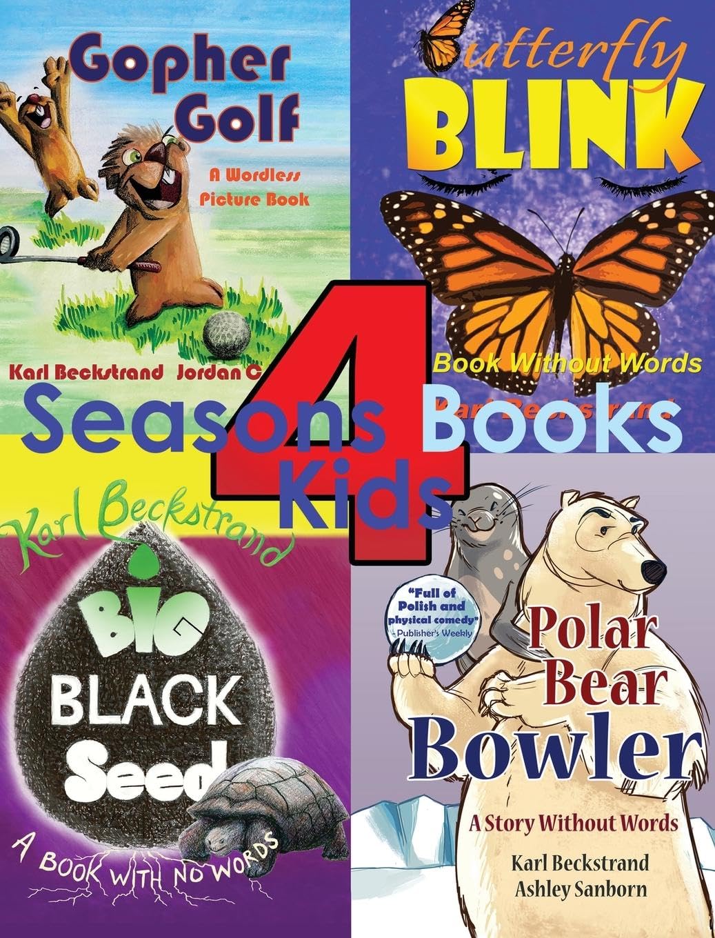 4 Seasons Books for Kids: A Wordless Collection for Beginning Readers (Stories Without Words, Band 5)