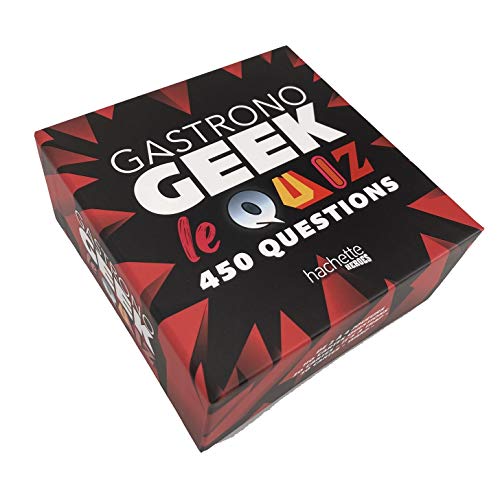 THIBAUD VILLANOVA Jeu BEM'S Gastronogeek : Le quiz- - Jeu de soci&eacute;t&eacute;