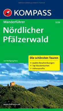 Nördlicher Pfälzerwald: Wanderführer mit Tourenkarten und Höhenprofilen