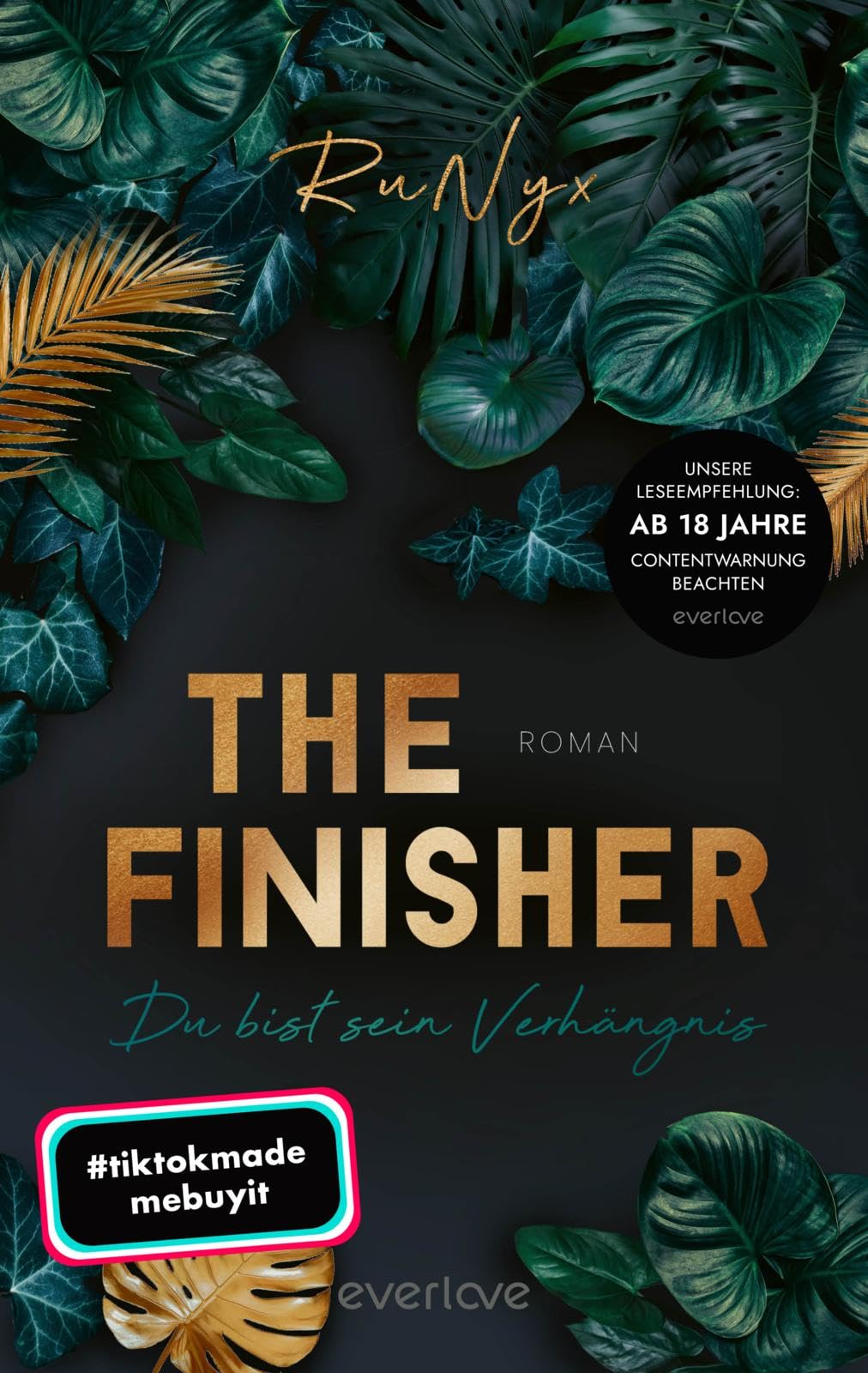 The Finisher – Du bist sein Verhängnis (Dark Verse 4): Roman | Mit limitiertem Farbschnitt und Page Overlay | Endlich! Der 4. Band der »Dark Verse«-Reihe von RuNyx! | Mafia Romance (Zephyr & Alpha)