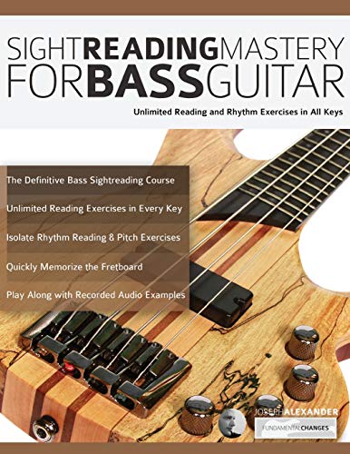 Joseph Alexander Sight Reading Mastery For Bass Guitar