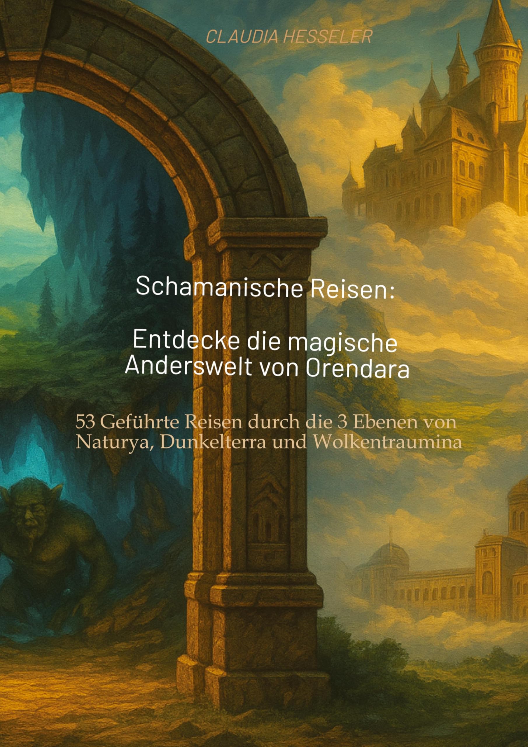 Schamanische Reisen: Entdecke die magische Anderswelt von Orendara: 53 Geführte Reisen durch die 3 Ebenen von Naturya, Dunkelterra und Wolkentraumina - Betrete die Pfade der Transformation und Heilung